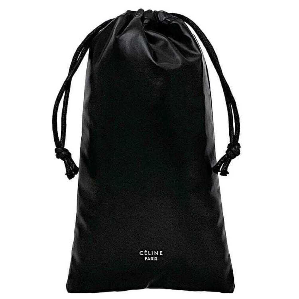 Celine Pouch Glasses Case Drawstring Sunglasses Compact Eyeglasses Black